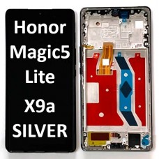 Huawei Honor Magic5 Lite / X9a (5G) (2023) with frame LCD touch screen (Original Service Pack) [Silver] H-284